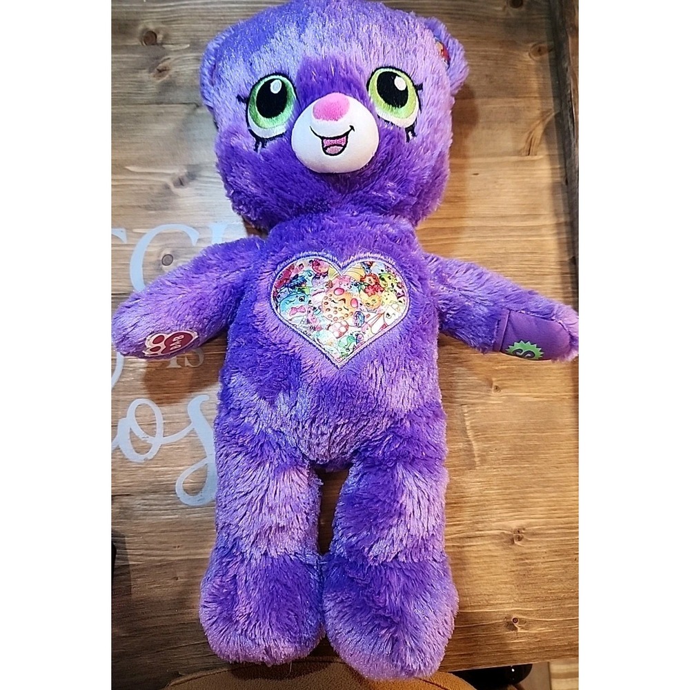 Build a Bear BAB Limited Edition Shopkins Pretty Purple Plush Bear‎ Clothes
